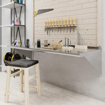 24 in. x 60 in. Stainless Steel Wall Mount Shelf
