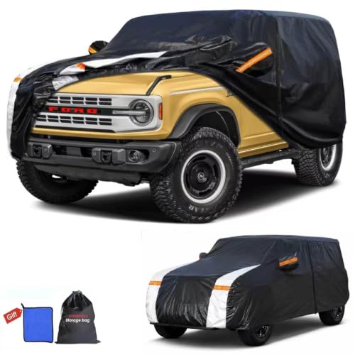 Multi Layer Car Cover Custom Fit for Ford Bronco 4dr