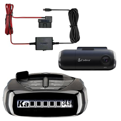 RAD 480i Radar Detector & SC 201 Smart Dash Cam Bundle