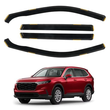 4 PCS in Channel Window Rain Guards for 2023 2024 2025 2026 Honda CRV (4 Count)