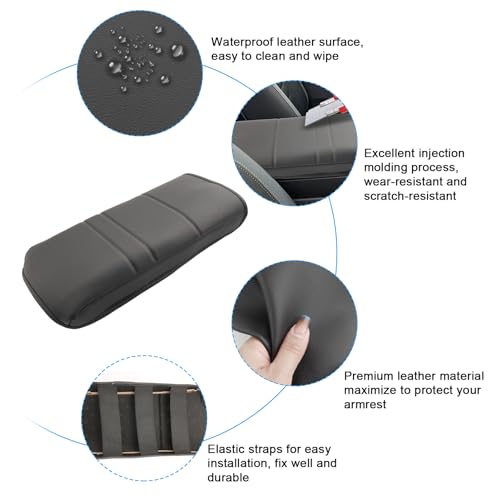 for 2024 2025 2026 Honda Prologue Armrest Cover [Soft Pad] 2024 2025 2026 Prologue Center Console Cover for 2024