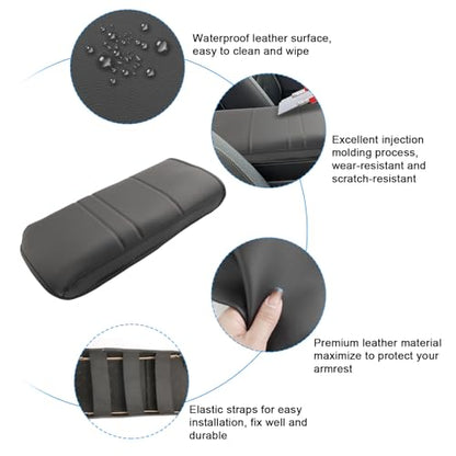 for 2024 2025 2026 Honda Prologue Armrest Cover [Soft Pad] 2024 2025 2026 Prologue Center Console Cover for 2024