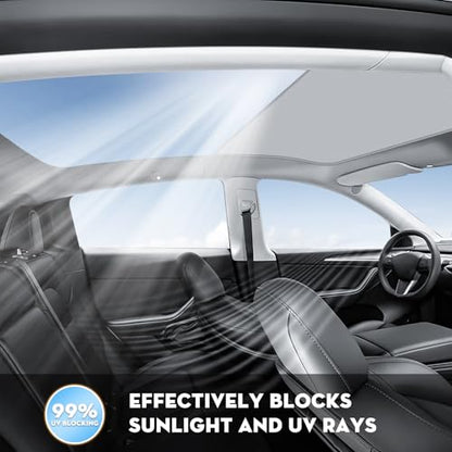 Roof Sunshade for Tesla Model Y 2020 (2 Count)