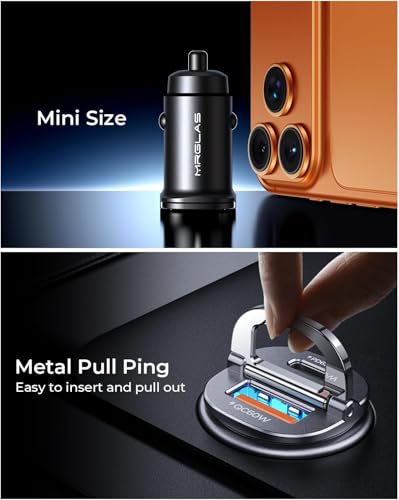 2 Pack] 125W USB C Car Charger (2 Count)