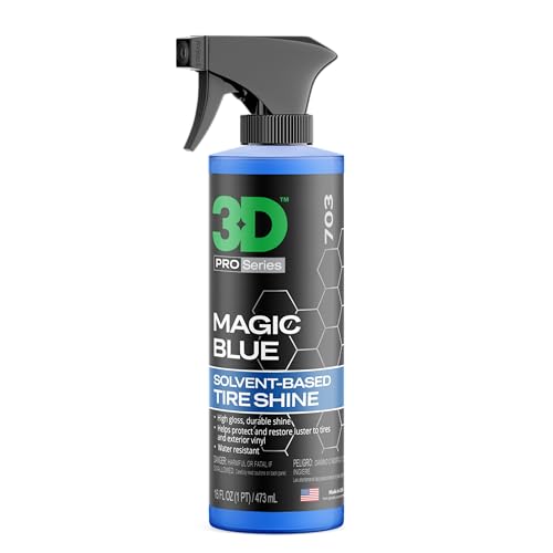 Magic Blue Tire Shine Spray (16 Ounce)