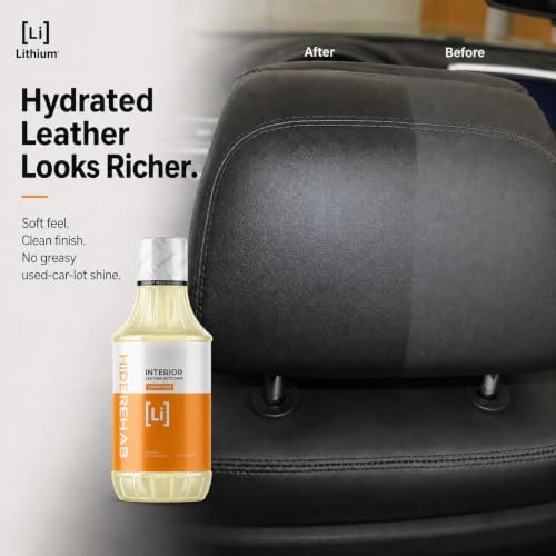 Lithium Hide Rehab Car Leather Cleaner and Conditioner (16 Fl Oz)