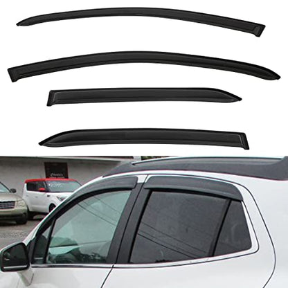 4pcs Window Visors Rain Guards for 2013