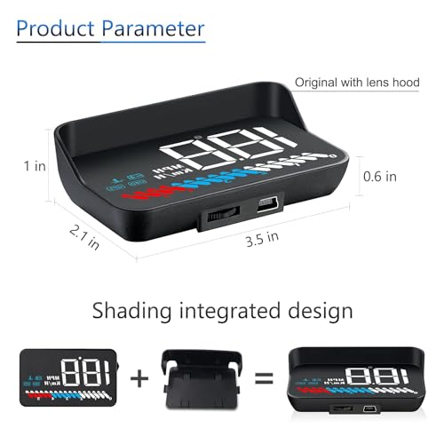 Heads up Display for Cars Speedometer for Car