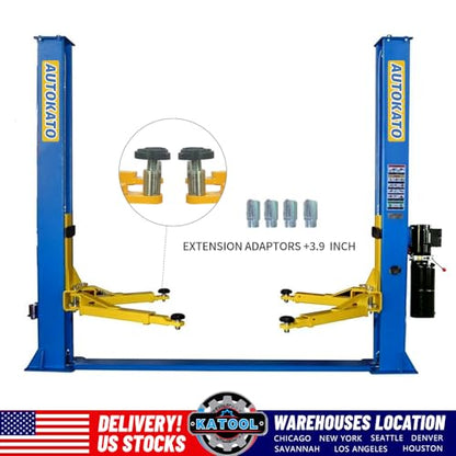 11000lbs 4.0HP 2 Post Lift Car Lift for Home
