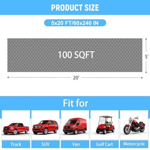 5x20 FT Garage Floor Mat