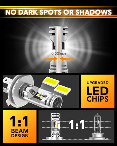 2025 Upgraded H4 9003 Bulb (2 Count)