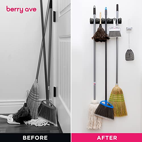 EXTRA GRIP Mop & Broom Holder Wall Mount (2 Count)