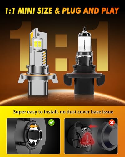 Latest H13 9008 & H10 LED Bulbs Combo