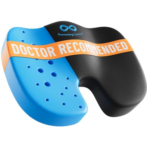 Doctor Recommended Memory Foam Seat Cushion for Office Chairs & Car