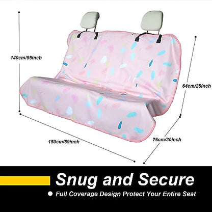 Back Seat Cover for Car Trucks Van SUV Jeep