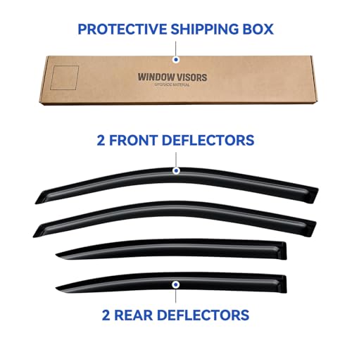 Window Visors Rain Guards for 2008