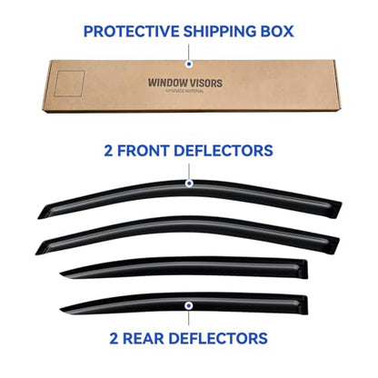 Window Visors Rain Guards for 2008