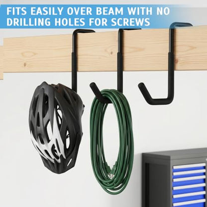 6 Pack Heavy Duty Rafter Hooks Upgraded Fence Hangers