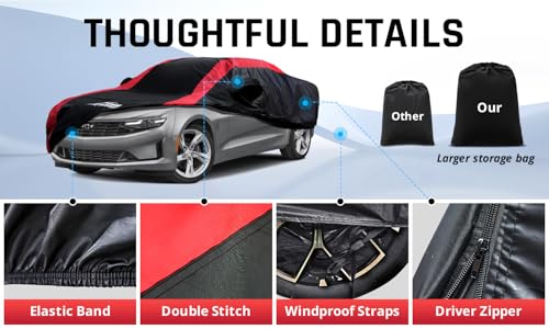 Camaro Car Cover Waterproof Custom Fit for Chevy Camaro 2010