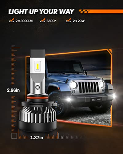 H10 9145 LED Fog Light Bulbs or DRL (2 Count)