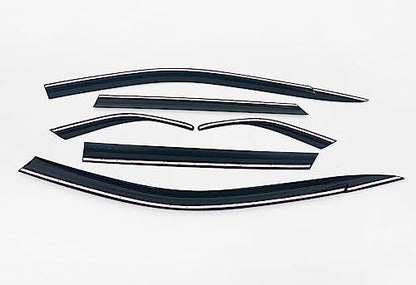 AUTOCLOVER Smoked Window Visor Sun Rain Vent Guard 4p for 2024 Trax