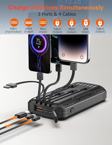 Solar Power Bank 40000mAh