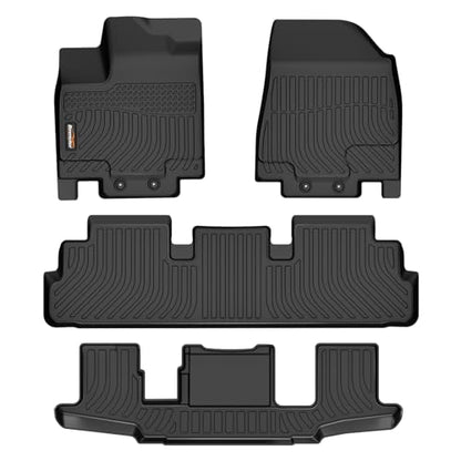 All Weather Floor Mats for Nissan Pathfinder 2022