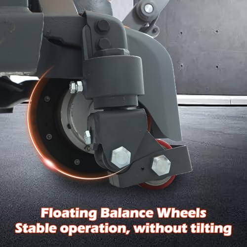 Tory Carrier Full Electric Power Pallet Jack Truck 3300lb Cap. 48" x 27" Fork Size