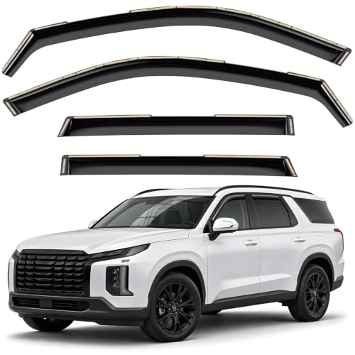 Window Deflectors Smoke Tinted In (4 Count)