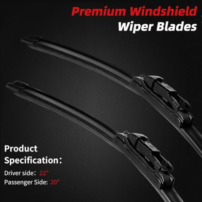 Windshield Wiper Blades Replacement for Ford Mustang 2010