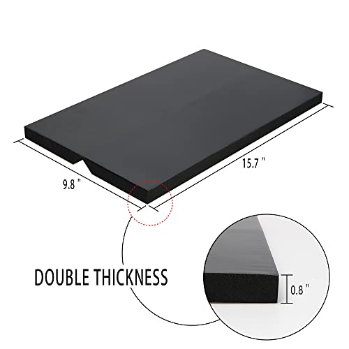 Garage Wall Protector Foam Corner Guard for Parking Lot 2Pk Car Door Bumper (2 Count)