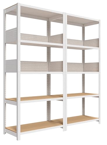 32" W Pegboards Storage Rack 5 (2 Count)