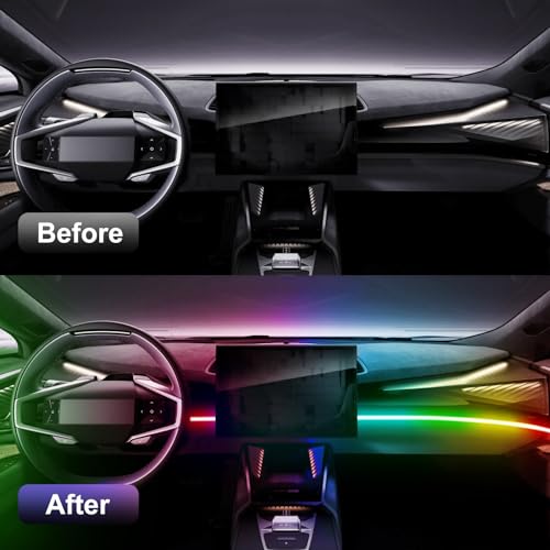 43.3in Acrylic LED Lights for Car
