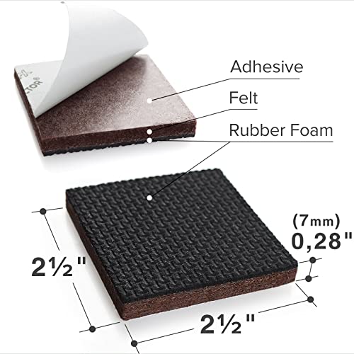 Non Slip Furniture Pads X (16 Count)