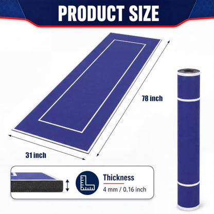 Motorcycle Mat Garage Floor Rug Washable Parking Mats for Garage Floors Non Slip Oil Absorbent Pad Rubber Backing Layer Protects Floor