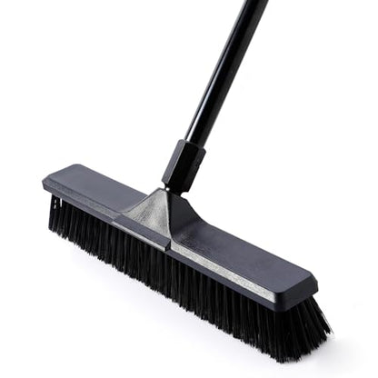 18" Push Broom for Deck Driveway Patio Garage