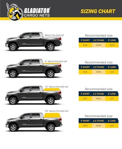 Heavy Duty Truck Cargo Net (120 Sq Ft)