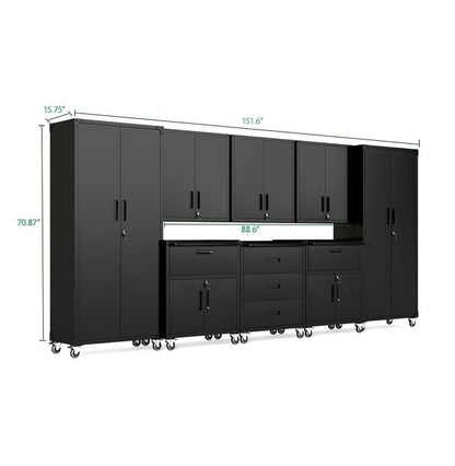 Garage Storage Cabinet System (8 Count)