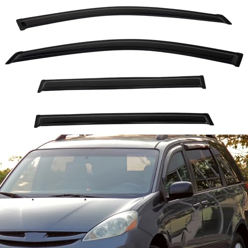 4pcs Window Visors Rain Guards for 2004