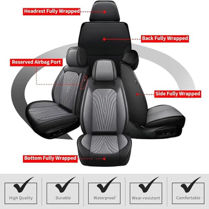 Car Seat Covers Fit for Toyota Camry 2002 (3 Count)