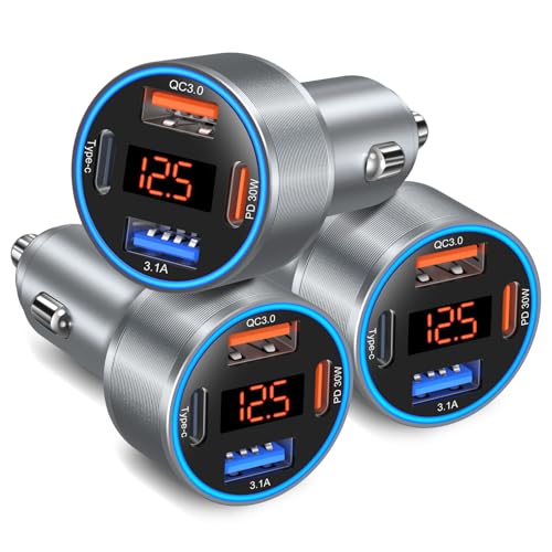 USB C Car Charger 3 Pack (3 Count)