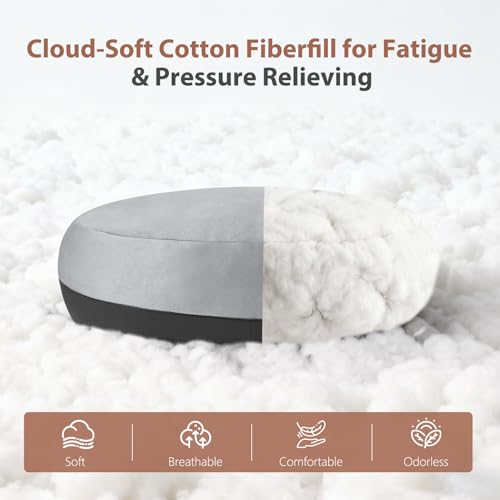 Car Headrest and Lumbar Support Pillow for Car Office Chair