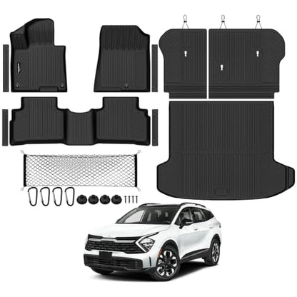 All Weather TPE Floor Mat Set for 2026 Kia Sportage Hybrid
