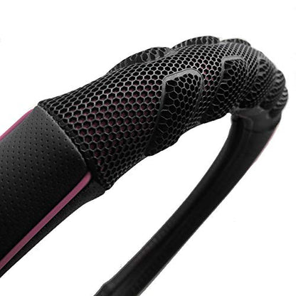 car Steering Wheel Cover Faux Leather Massage Universal fit 3D Honeycomb Hole Anti