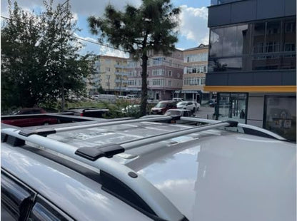 Roof Racks Cross Bars for Subaru Outback Wilderness 2021 2022 2023 Roof top Cargo Box Tent Bike Kano Basket Carrier Gray Aluminum