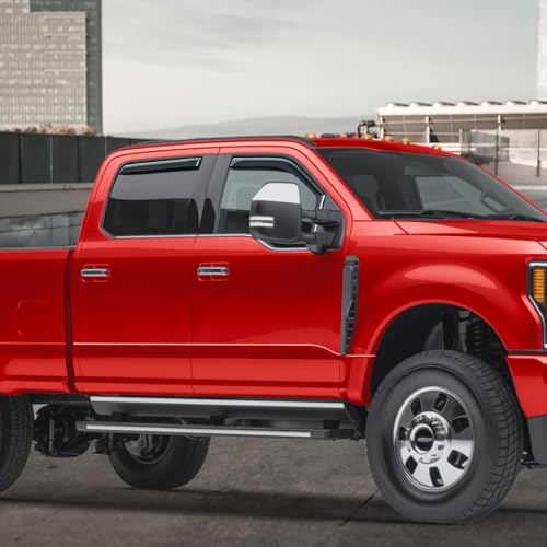 in Channel Extra Durable Rain Guards for Ford F250 to F550 Super Duty 2017