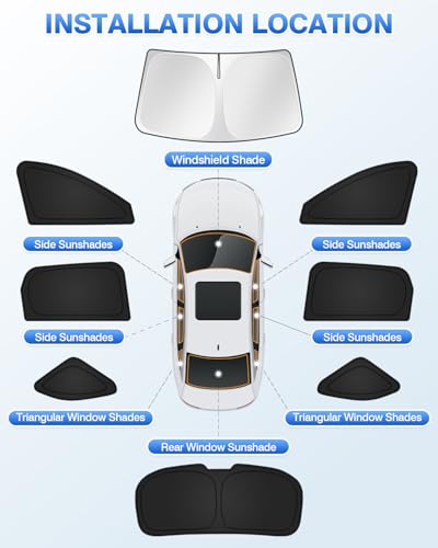 Sunshades for Mazda CX (8 Count)