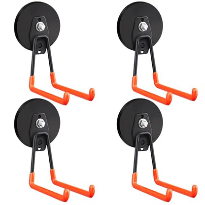 4PCS Large Strong Magnetic Hooks For Hanging Heavy Duty (4 Count)