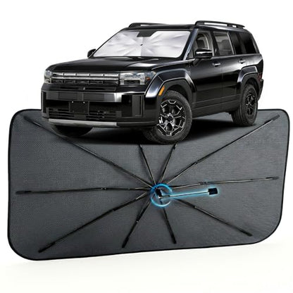 Car Windshield Sun Shade Umbrella for Hyundai Santa Fe 2019