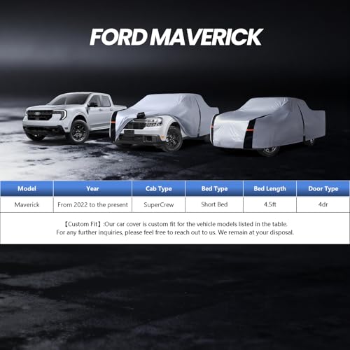 Multi Layer Ford Maverick Truck Cover